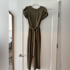 Calvin Klein Olive Jumpsuit